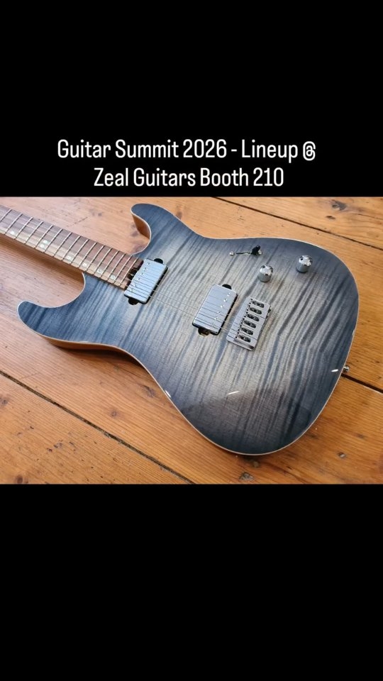 Our Lineup for @guitarsummit 2025 is ready.. Hoping to meet many of you this weekend in Mannheim at our booth no.
 210!